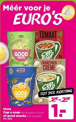 PLUS Unox Cup a soup aanbieding