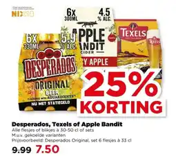 PLUS Desperados, Texels of Apple Bandit aanbieding