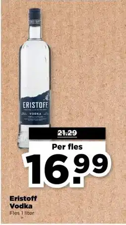 PLUS Eristoff Vodka aanbieding