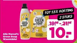 PLUS Alle Marcel's Green Soap Wasmiddel aanbieding