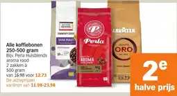 Albert Heijn Alle koffiebonen aanbieding