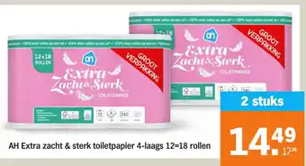 Albert Heijn AH Extra zacht & sterk toiletpapier aanbieding