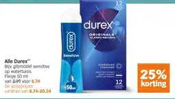 Albert Heijn Alle Durex aanbieding