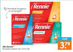Albert Heijn Alle Rennie aanbieding