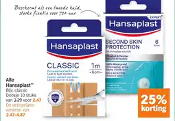 Albert Heijn Alle Hansaplast aanbieding