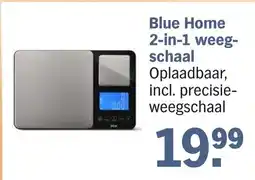 Albert Heijn Blue Home 2-in-1 weeg schaal aanbieding