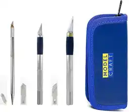 Bol.com ModelCraft PKN4318/S Premium 18pc Hobby Knife Set Gereedschap aanbieding