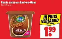 Dirk Remia Satésaus kant-en-klaar aanbieding