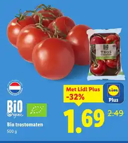 Lidl Bio trostomaten aanbieding