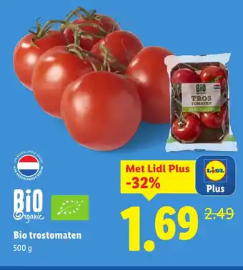 Lidl Bio trostomaten aanbieding