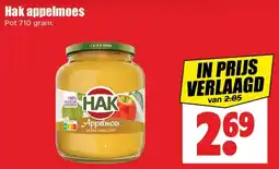 Dirk Hak Appelmoes aanbieding
