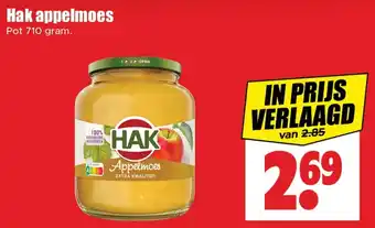 Dirk Hak Appelmoes aanbieding