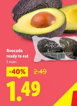Lidl Avocado ready to eat aanbieding