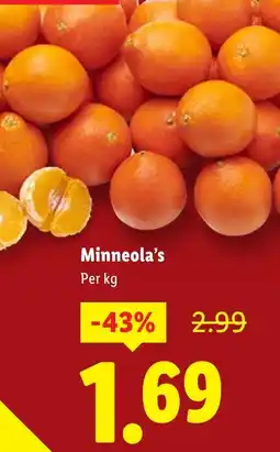 Lidl Minneola's aanbieding