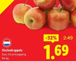 Lidl Sissired appels aanbieding