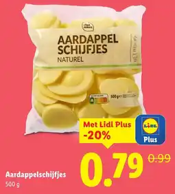 Lidl Aardappelschijfjes aanbieding