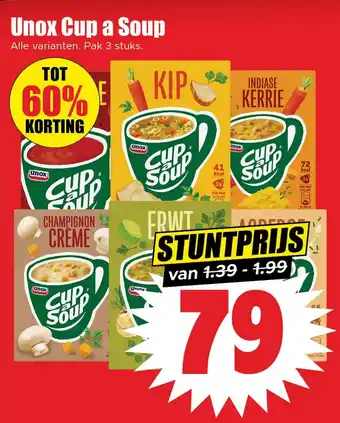 Dirk Unox Cup a Soup aanbieding