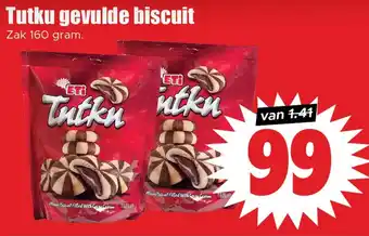 Dirk Tutku Gevulde Biscuit aanbieding