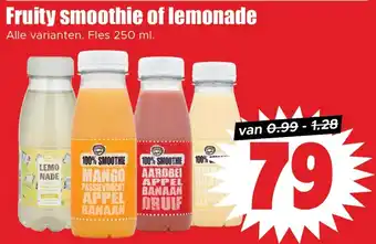 Dirk Fruity Smoothie of Lemonade aanbieding