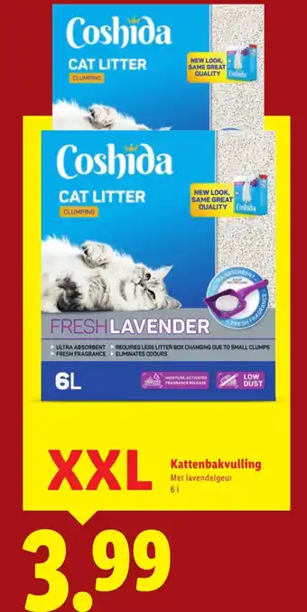 Lidl Kattenbakvulling XXL aanbieding