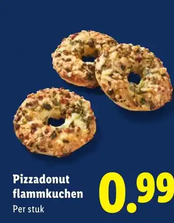 Lidl Pizzadonut flammkuchen aanbieding