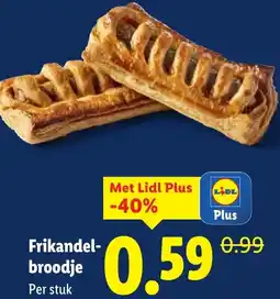 Lidl Frikandel broodje aanbieding