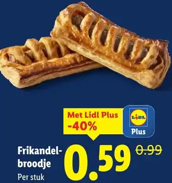 Lidl Frikandel broodje aanbieding