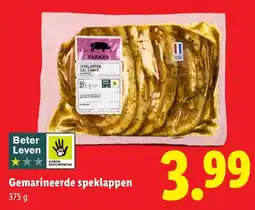 Lidl Gemarineerde speklappen aanbieding