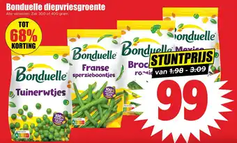 Dirk Bonduelle Diepvriesgroente aanbieding