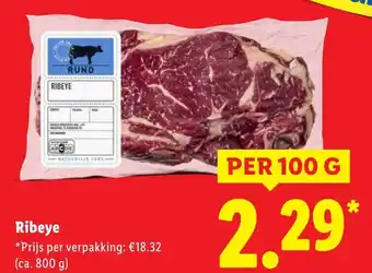 Lidl Ribeye aanbieding