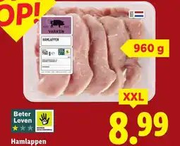 Lidl Hamlappen XXL aanbieding