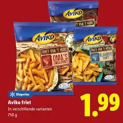 Lidl Aviko friet aanbieding