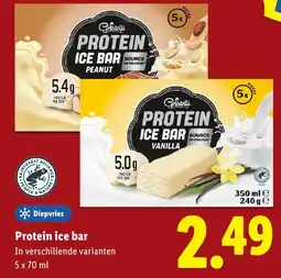 Lidl Protein ice bar aanbieding