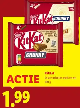 Lidl KitKat aanbieding