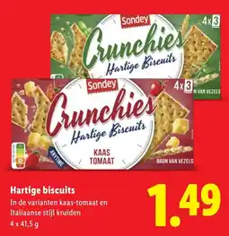 Lidl Hartige biscuits aanbieding