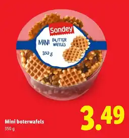 Lidl Mini boterwafels aanbieding