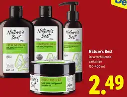 Lidl Nature's Best aanbieding