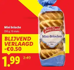 Lidl Mini brioche aanbieding