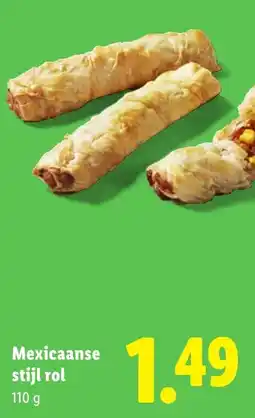 Lidl Mexicaanse stijl rol aanbieding