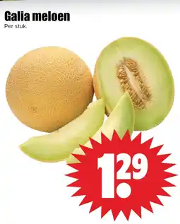 Dirk Galia meloen aanbieding