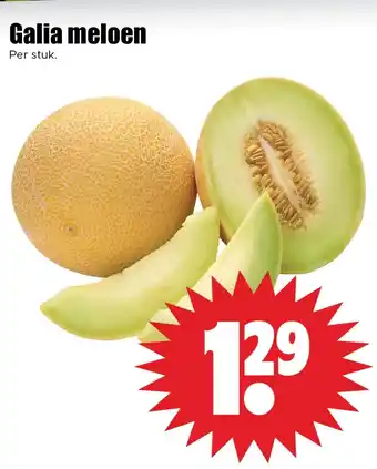 Dirk Galia meloen aanbieding