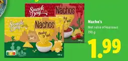 Lidl Nacho's aanbieding