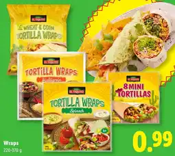 Lidl Wraps aanbieding