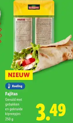 Lidl Fajitas aanbieding
