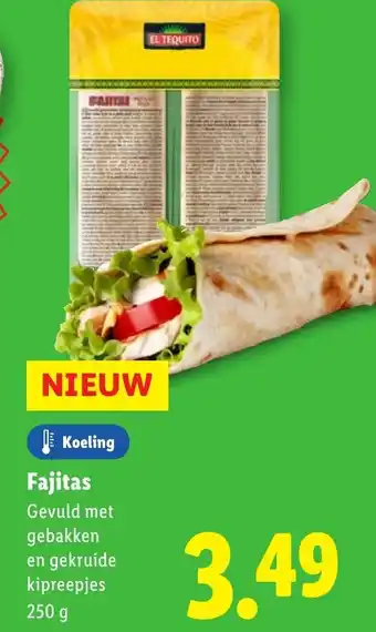 Lidl Fajitas aanbieding