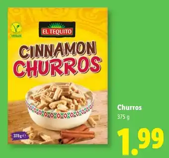 Lidl Churros aanbieding