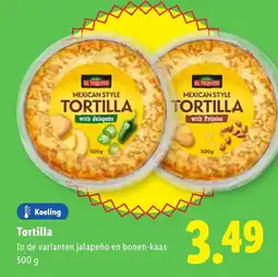 Lidl Tortilla aanbieding