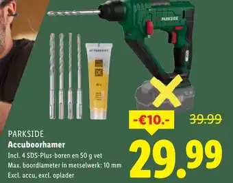 Lidl Parkside Accuboorhamer aanbieding