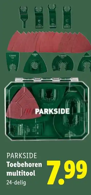Lidl Parkside Toebehoren multitool aanbieding