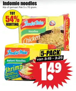 Dirk Indomie noodles aanbieding